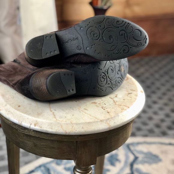 Josef Seibel Daphne 37 Brown Suede Bootie - Picture 4 of 4